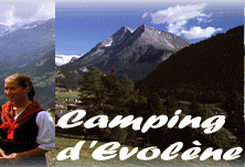 Camping d'Evolène ,  1983 Evolène, 1897 Bouveret