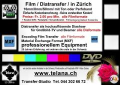 Analoge Medien  Filme Dia Bilder Audio Video  Digital auf Festplatten  DVD  MXF-Codec 