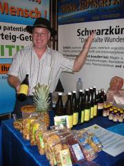 Bioprodukte bei der Happiness Messe