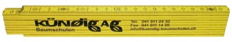 metrauer Holzmeter 749-2m gelb