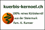 100% reines Krbiskernl mit Herkunftsschutz aus
der Steiermark