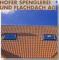 Hofer Spengler und Bedachungs AG, 5630 Muri AG.
Bauspenglerei , Flachbedachungen,
Blitzschutzanlagen