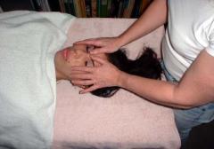 Le massage du visage 