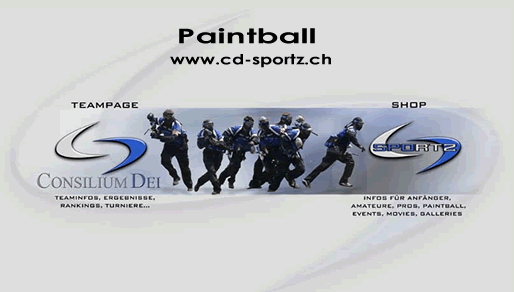 CD-sportz Paintball - Die Nr. 1 in Sachen
Paintball