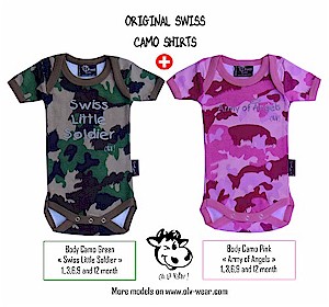 OLV-Wear Swiss army camo shirts for Streetwear