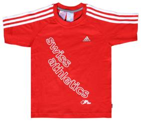 Swiss Athletics Shirt Kinder