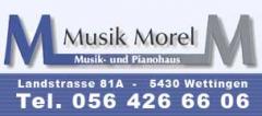 www.musikmorel.ch: Musik-Morel Musik &amp; Pianohaus              5430 Wettingen 