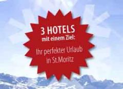 3 Hotels 1 Ziel: Ihr perfekter Urlaub in St.Moritz 