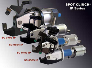 POT CLINCH  IP Series (integral pneumatic) 