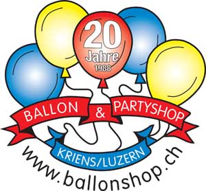 www.ballonshop.ch Ballon und Partyshop, 6010 Kriens. : Festartikel Perücken  Festzubehör Feuerwerke