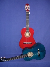 Guitares 4/4 couleur