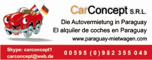 Carconcept S.R.L. Autovermietung und
Motorradverleih in Paraguay