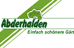 www.abderhalden.ch  Abderhalden Blumen & Garten
GmbH, 9472 Grabs.