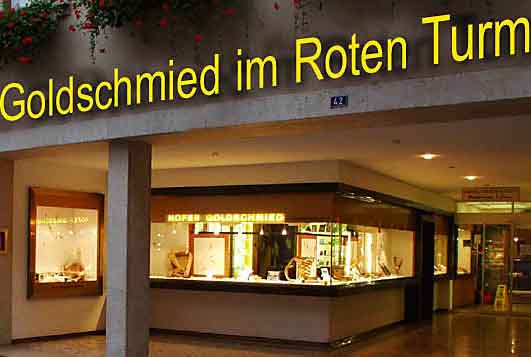 GOLDSCHMIED HOFER AG in der Solothurner Altstadt.,
4500 Solothurn.