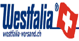 www.westfalia-versand.ch Westfalia Schweiz ist als Fachversender mit seiner  über 80jährigen Erfahrung als zuverlässiger Anbieter, für Werkzeuge,  Unterhaltungselektronik, Haushalt, Haustierzu : Versand Nützliche Seiten