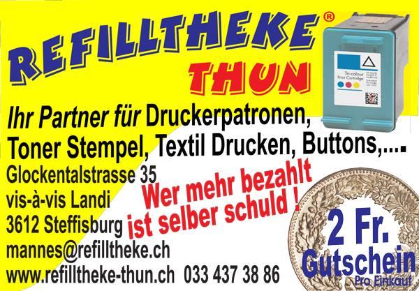 Gutschein der Refilltheke Thun