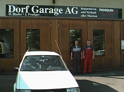 Dorf Garage AG H.Rieder / J.Frutiger inBrttisellen